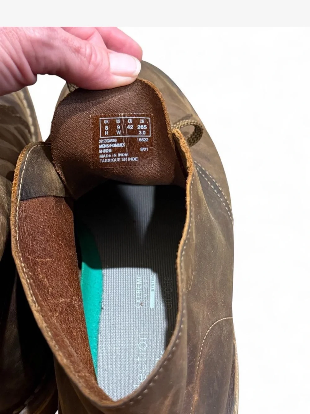 Clarks classic brown